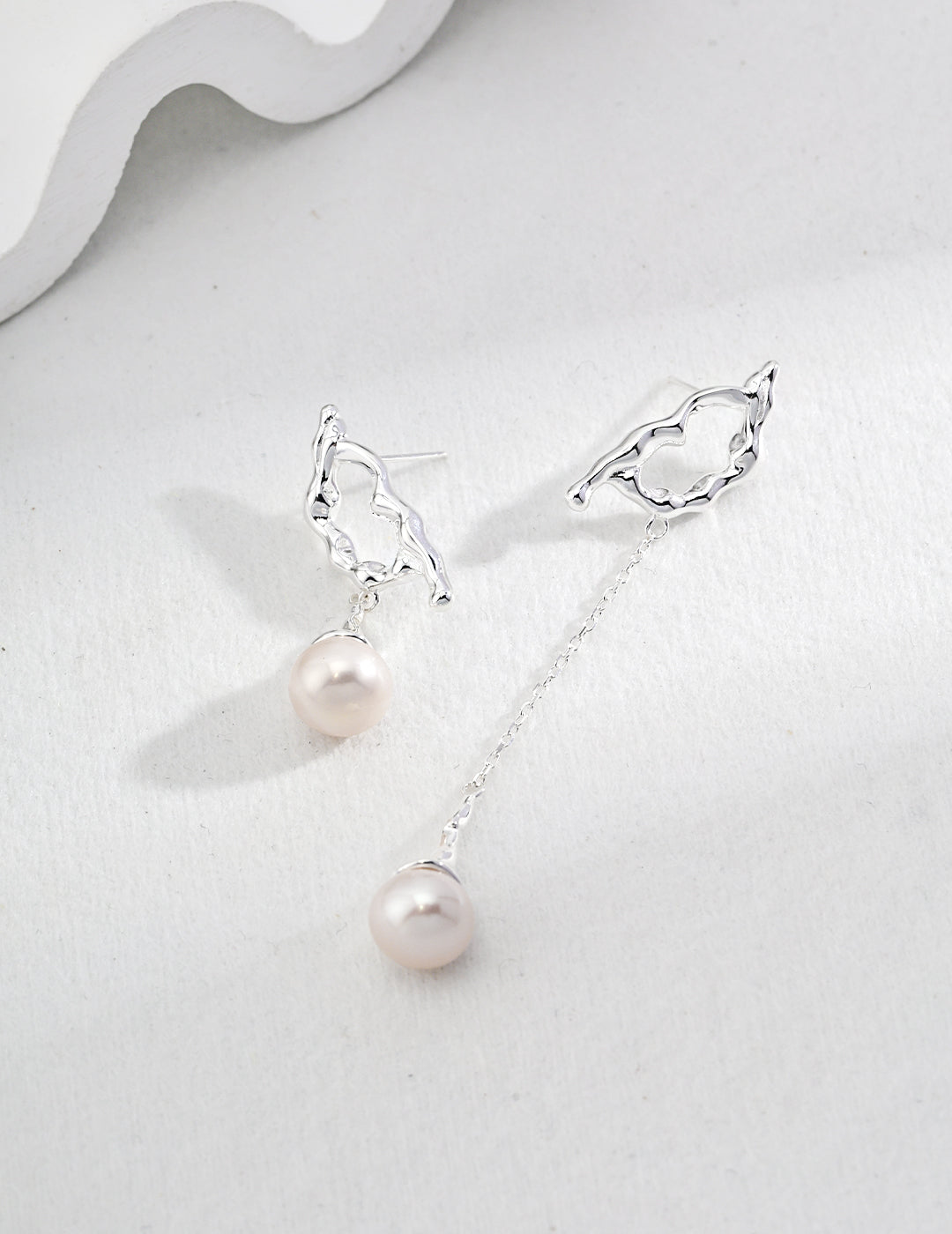 Pearl Reshaping Series Necklace & Earrings