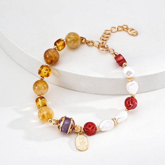 Golden Fortune Citrine Bracelet