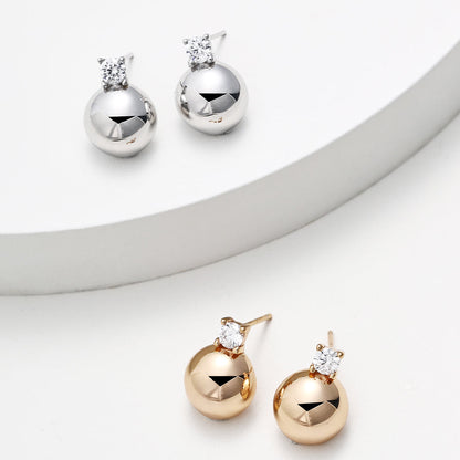Sphere Stud Earrings