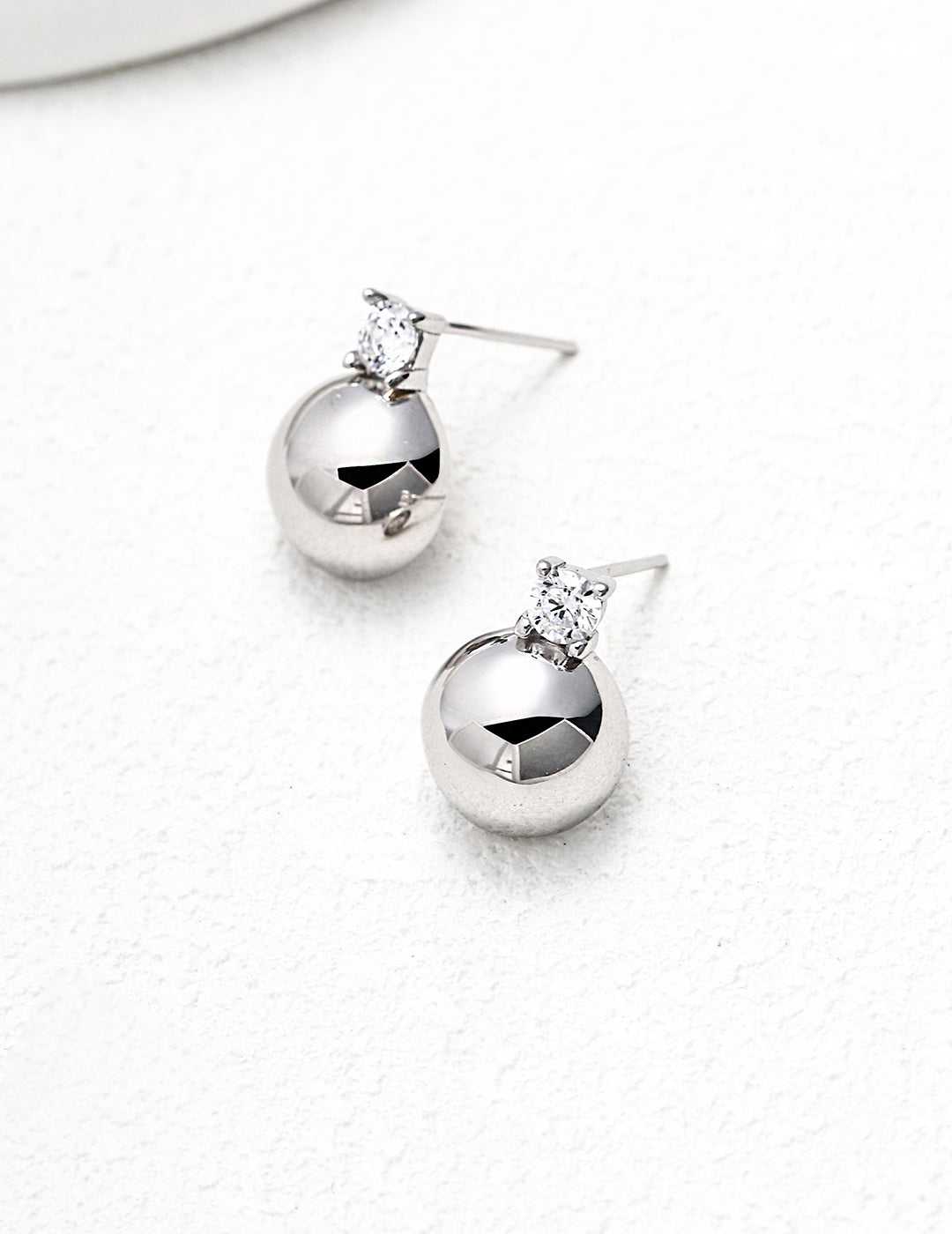 Sphere Stud Earrings