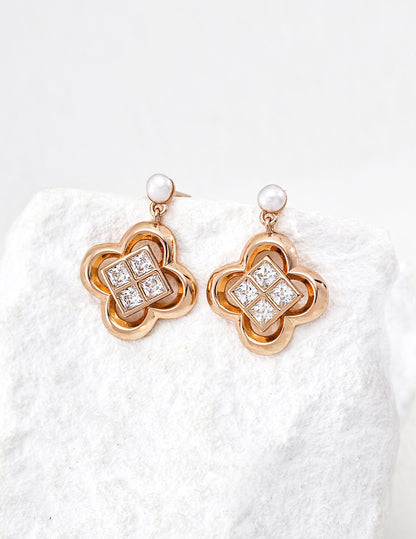 幸運四葉草飾品 – 耳環與手鍊